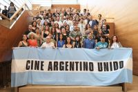 Representantes del cine argentino se unen en San Sebastián para defender la industria audiovisual ante las declaraciones de Milei