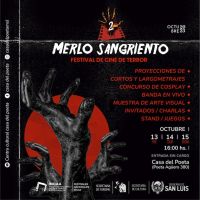 Llega el 2º Festival de Cine Merlo Sangriento a San Luis