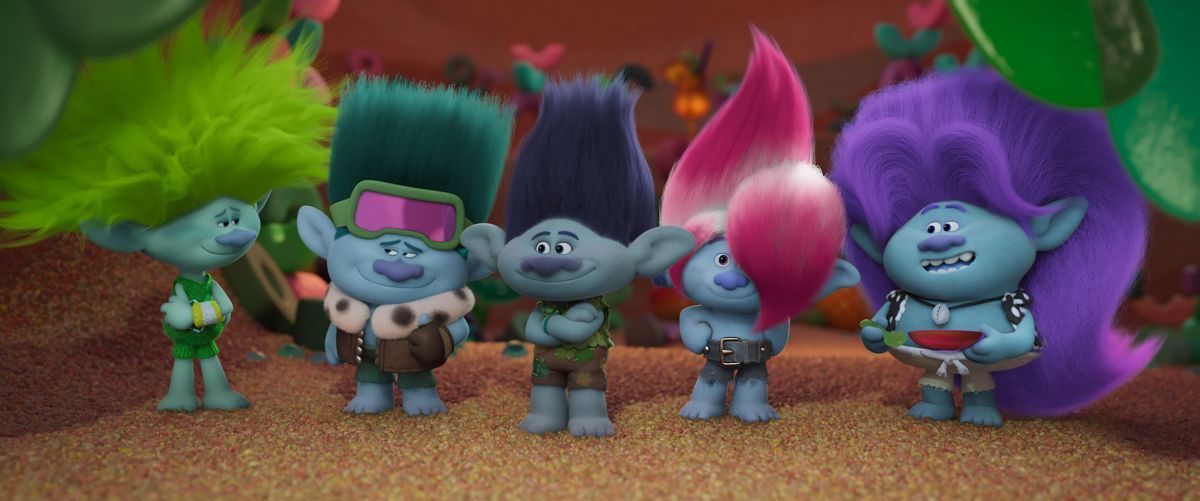 Crítica de “Trolls 3: se armó la banda”, relato sobre la industria musical disfrazado de comedia familiar