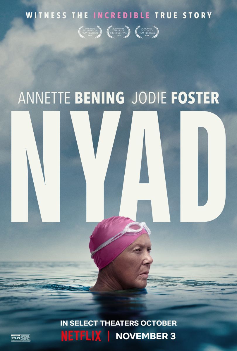 Crítica de “Nyad”, la inspiradora historia de una hazaña con Annette Bening y Jodie Foster