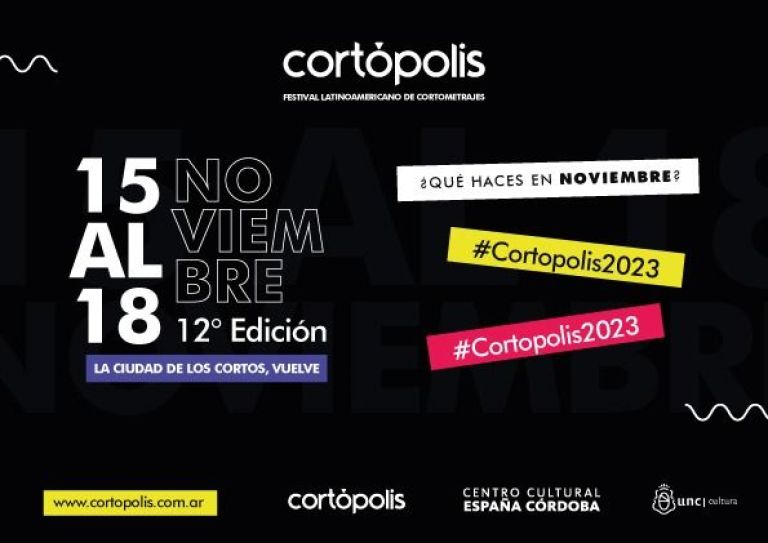 Todo lo que hay que saber del Festival Latinoamericano de Cortometrajes Cortópolis 2023