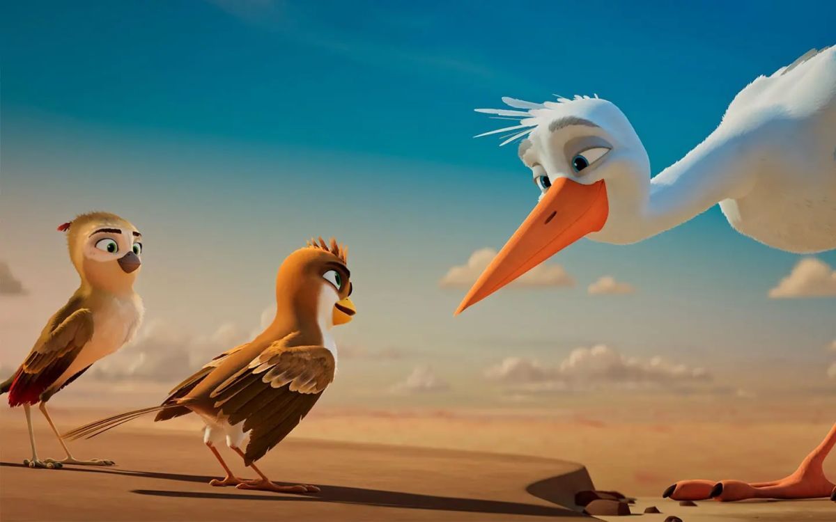 Crítica de “Una cigüeña en apuros: La joya perdida”, una aventura con aves poco memorable