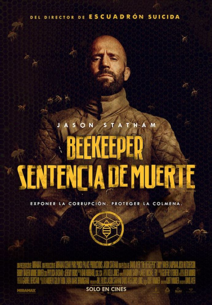 Crítica de "Beekeeper: sentencia de muerte",  Jason Statham demuestra una vez más su eficacia en el género de acción