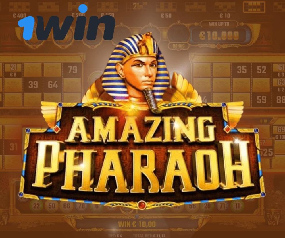 Amazing Pharaoh en 1Win: Aventuras en el Antiguo Egipto