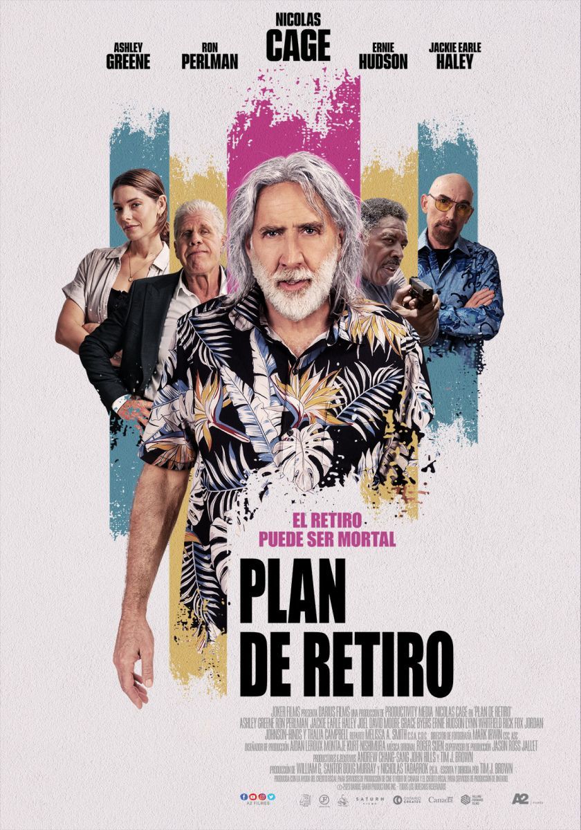 Crítica de “Plan de retiro”: Nicolas Cage a los tiros en el Caribe
