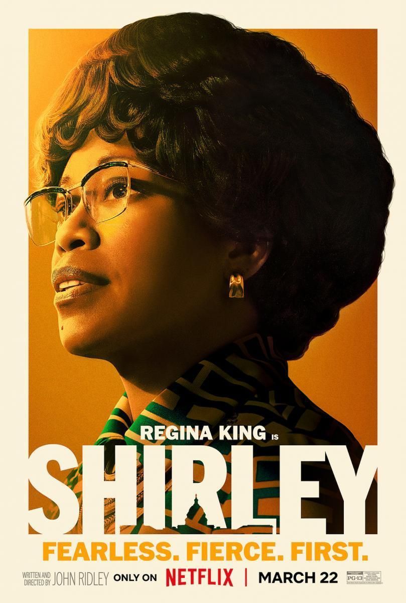 Crítica de "Shirley": Regina King es Shirley Chisholm en una biopic vacía de contenido