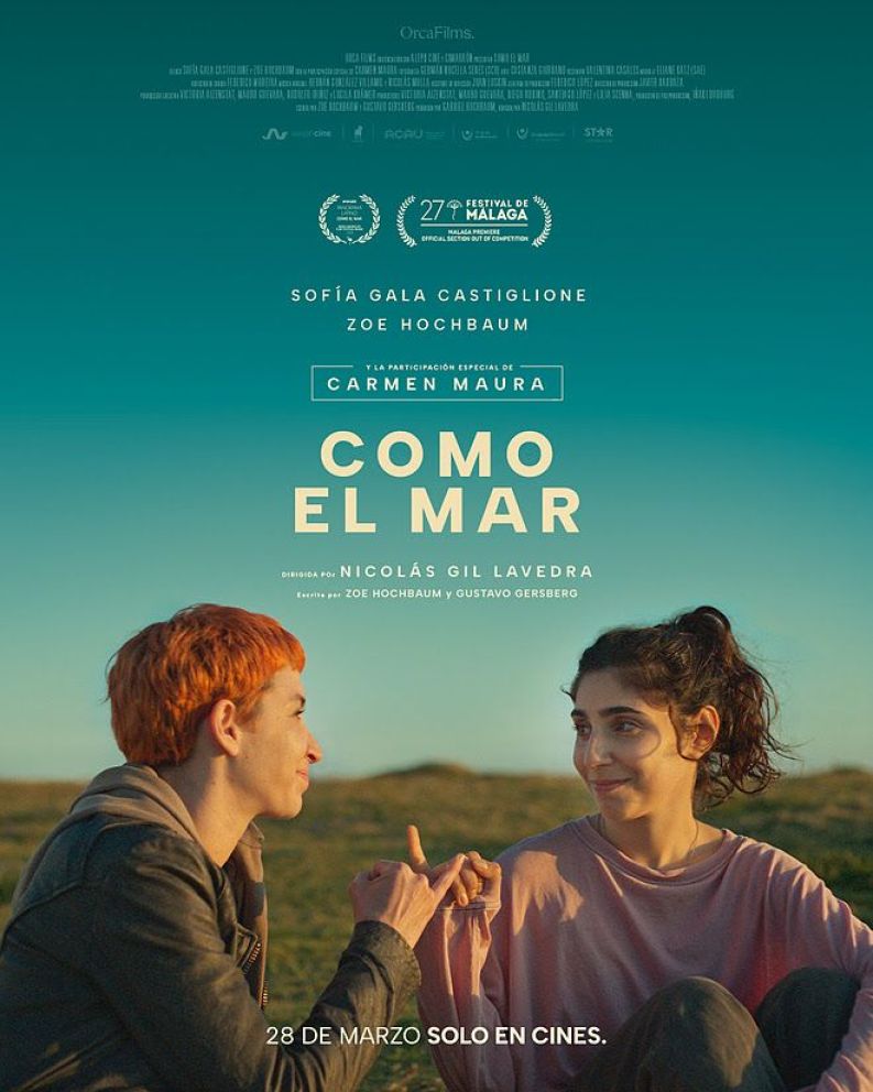 Crítica de "Como el mar": Sofía Gala y Zoe Hochbaum entre oleajes y verdades