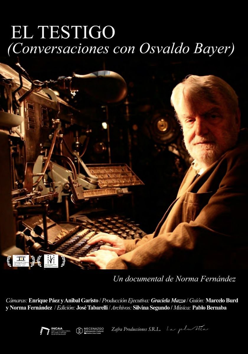 Crítica de "El Testigo (Conversaciones con Osvaldo Bayer)": Cuatro entrevistas inéditas filmadas durante 30 años