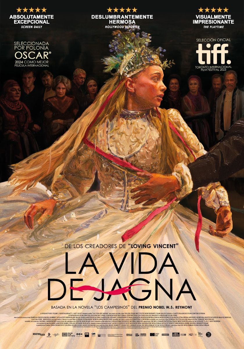 Crítica de “En nombre de la tierra / La vida de Jagna”, película animada con la misma técnica que “Loving Vincent”