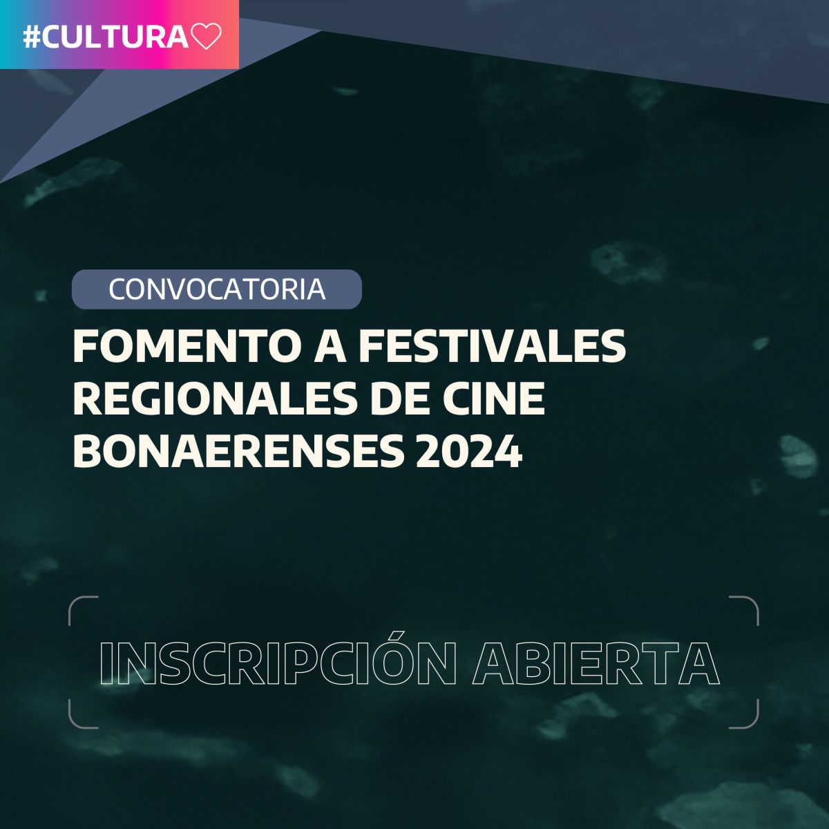 La Provincia de Buenos Aires abre la convocatoria para el apoyo a la realización de Festivales Regionales de Cine