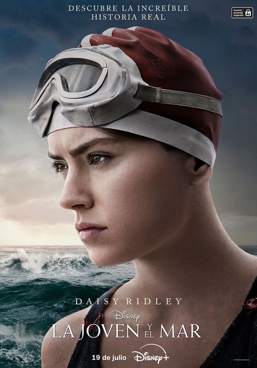 Crítica de “La joven y el mar”: Daisy Ridley contra las olas y el machismo