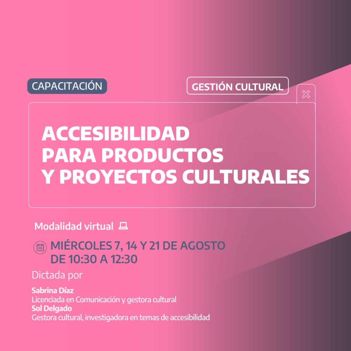La Provincia de Buenos Aires ofrece nuevas capacitaciones abiertas y gratuitas sobre industrias creativas
