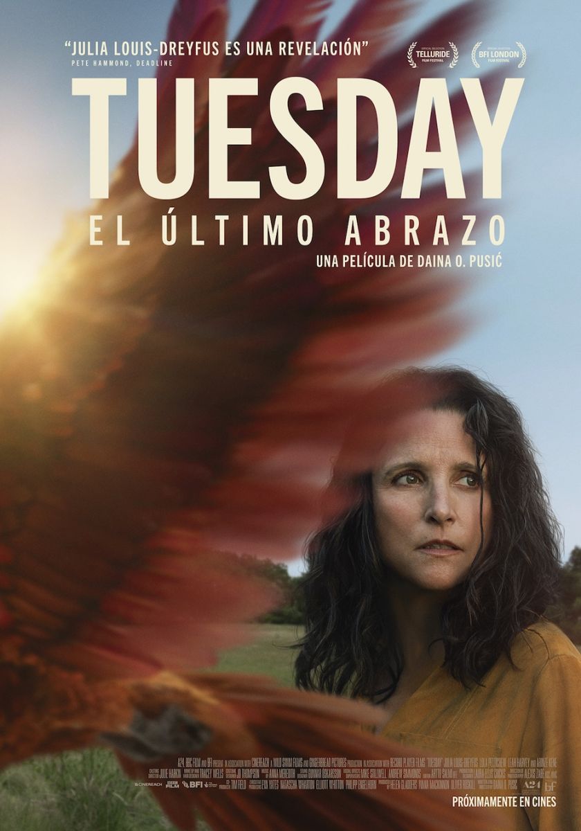 Crítica de “Tuesday, el último abrazo”: Julia Louis-Dreyfus en otra fábula surrealista de A24