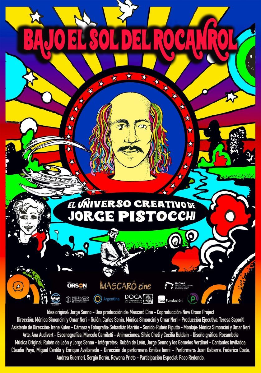 Crítica de "Bajo el sol del rocanrol": Un  viaje al cosmos y a la visión imaginativa de Jorge Pistocchi
