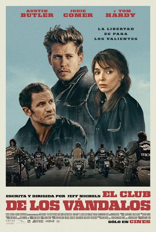 Crítica de “El club de los vándalos”, la era de los motociclistas con Austin Butler, Jodie Comer y Tom Hardy