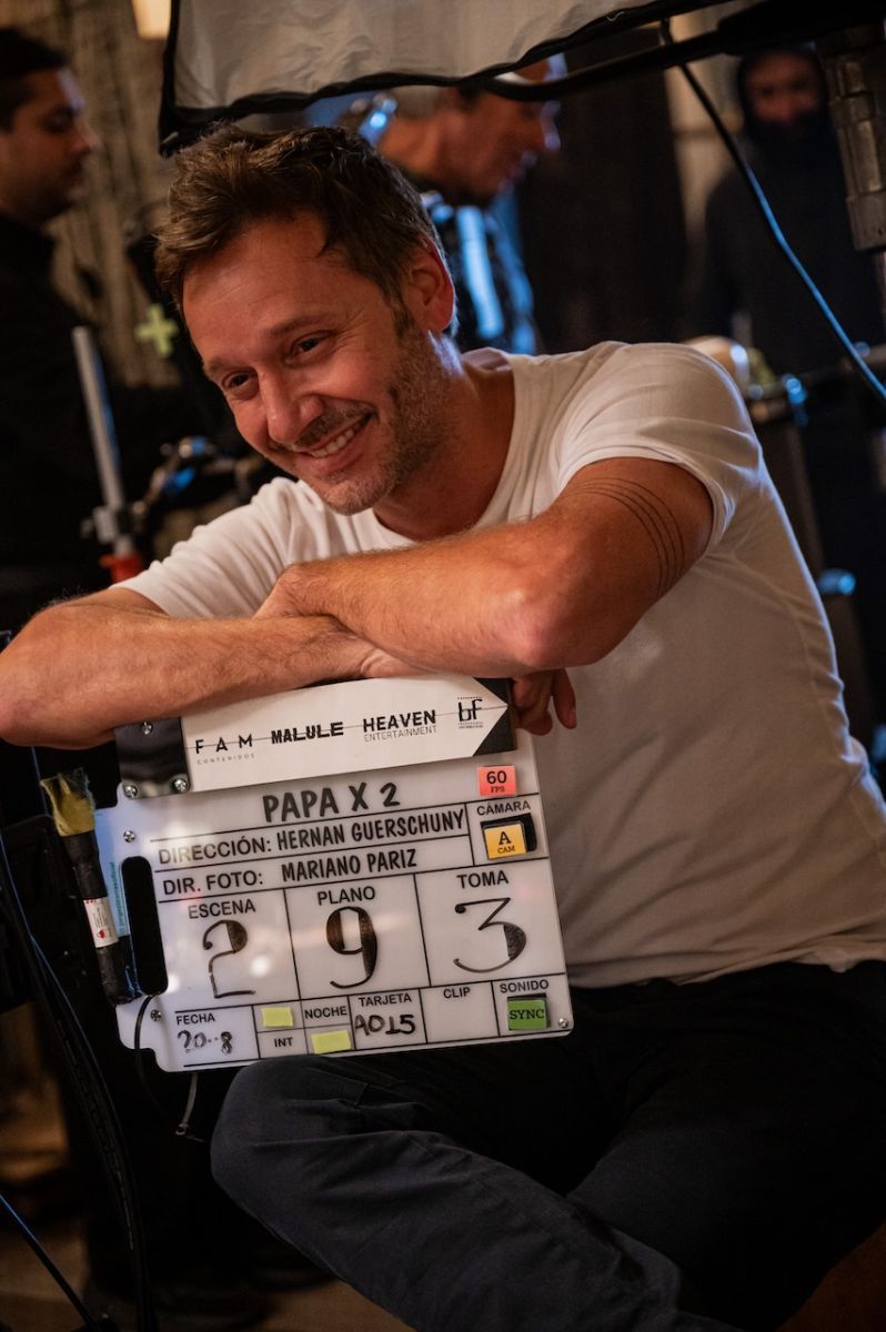 Rodajes: Benjamín Vicuña y Celeste Cid protagonizan "Papá x 2": Una comedia romántica familiar