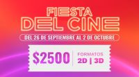 Comienza la cuarta  "Fiesta del Cine" con entradas a $2500 