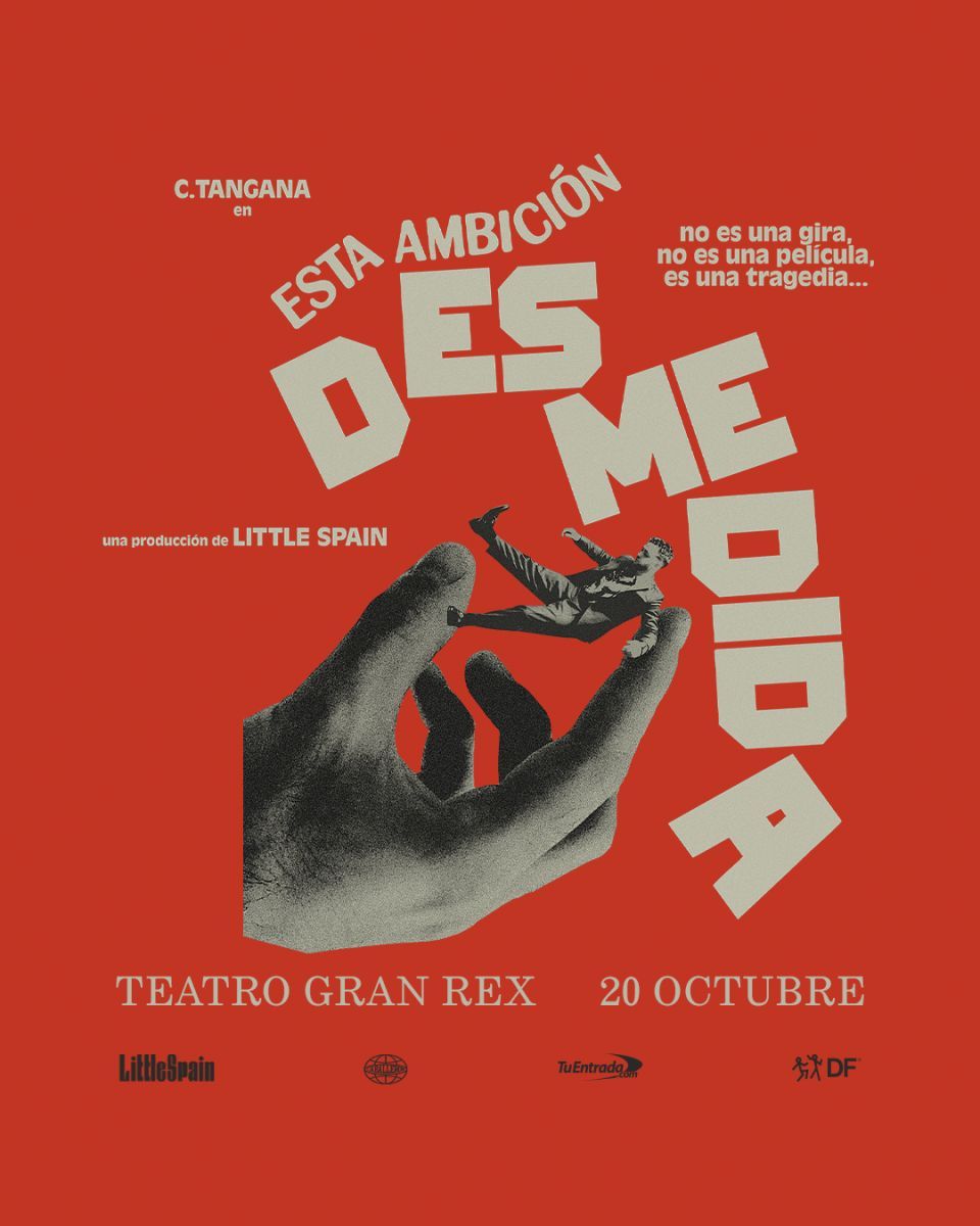 "Esta ambición desmedida”: C. Tangana llega a la pantalla grande en el Gran Rex
