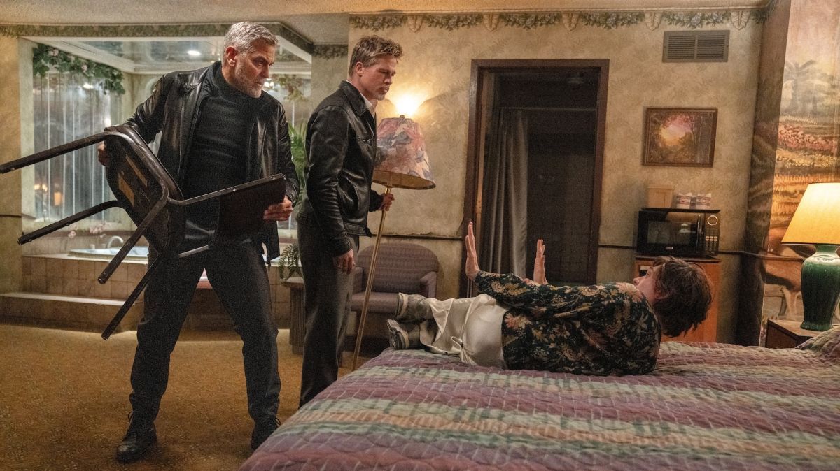 Crítica de “Lobos”: Brad Pitt y George Clooney en una buddy movie noir