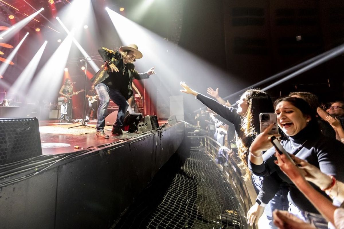 Zucchero hizo vibrar al Gran Rex en su emotiva gira internacional