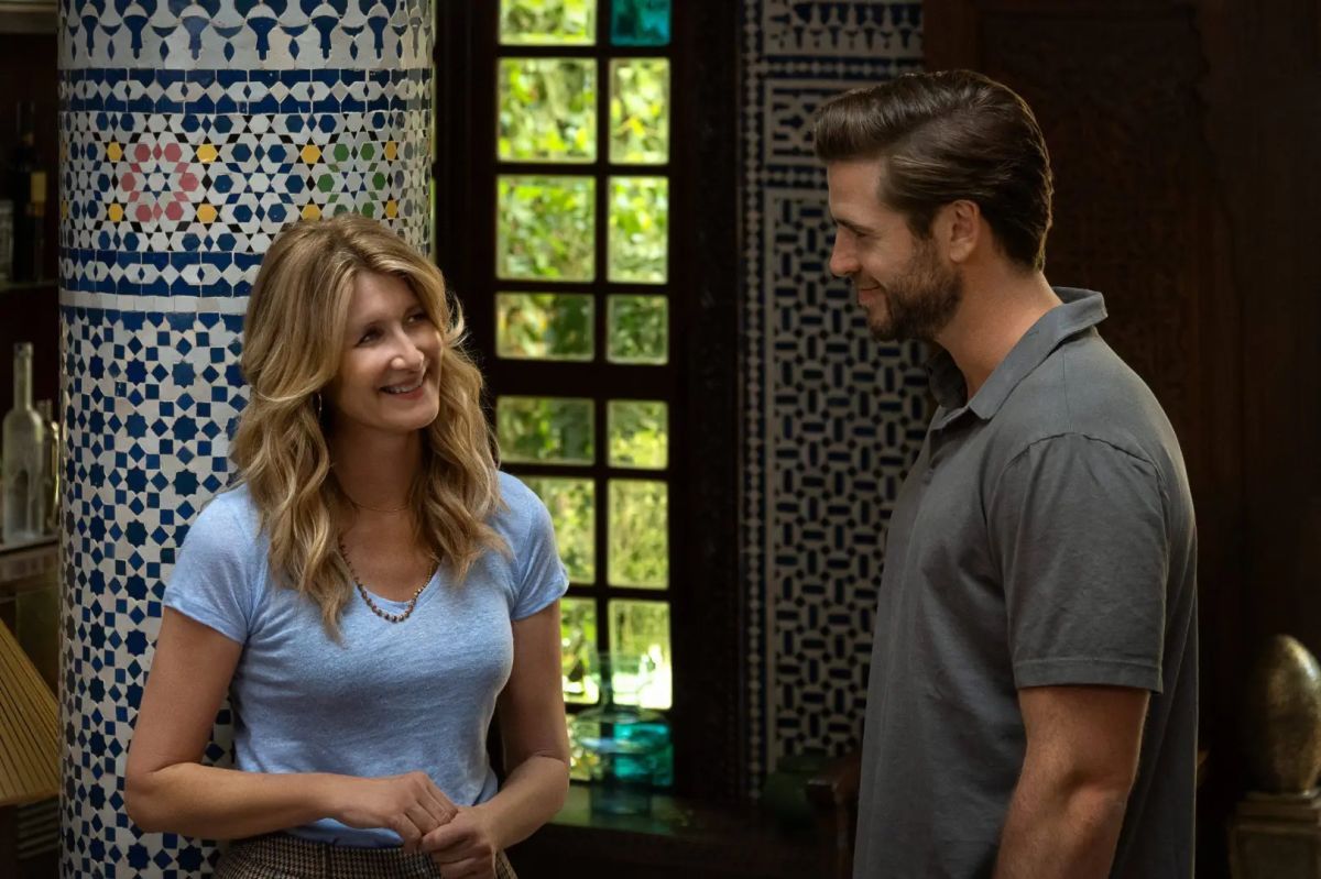 "Una aventura en Marruecos": Amor, bloqueo creativo y autodescubrimiento con Laura Dern y Liam Hemsworth