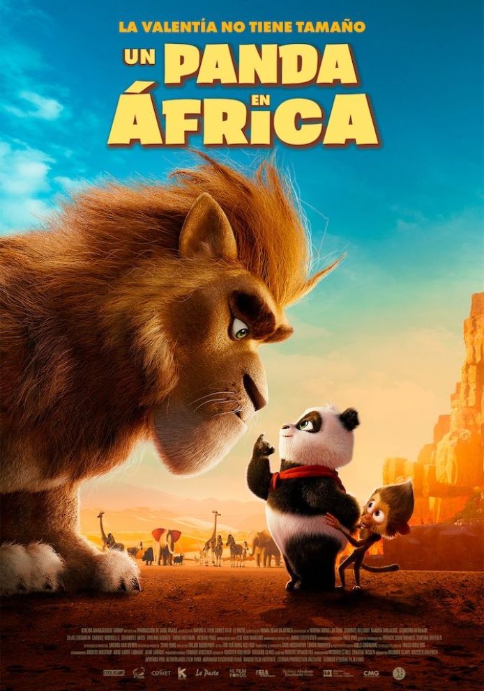 Crítica de "Un panda en África": Una travesía sobre la valentía que deja un poco que desear