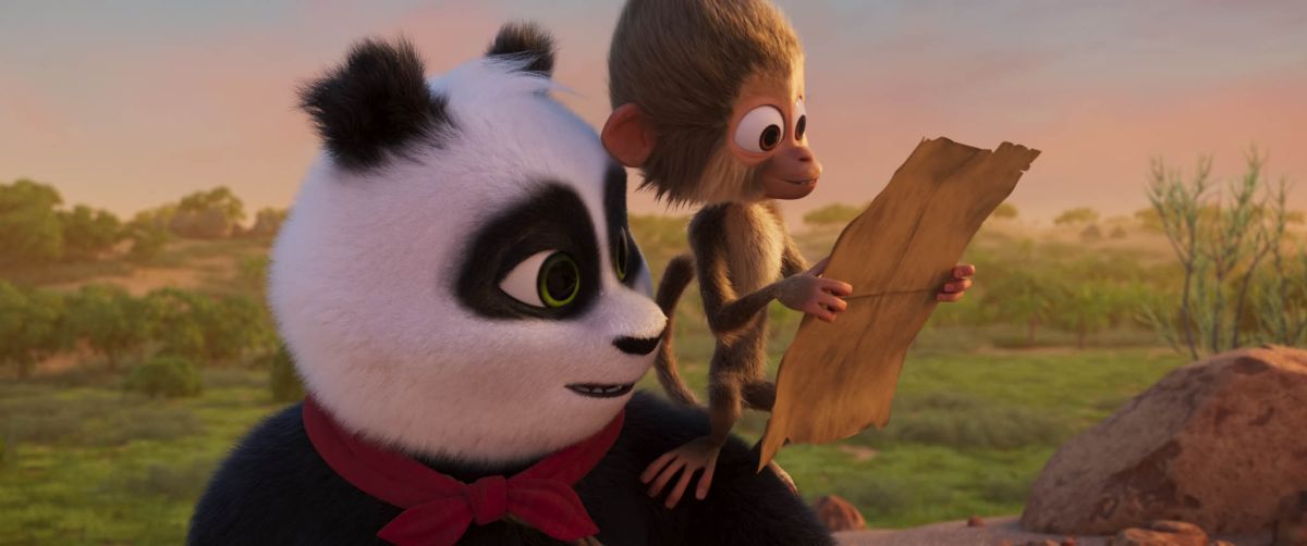 Crítica de "Un panda en África": Una travesía sobre la valentía que deja un poco que desear