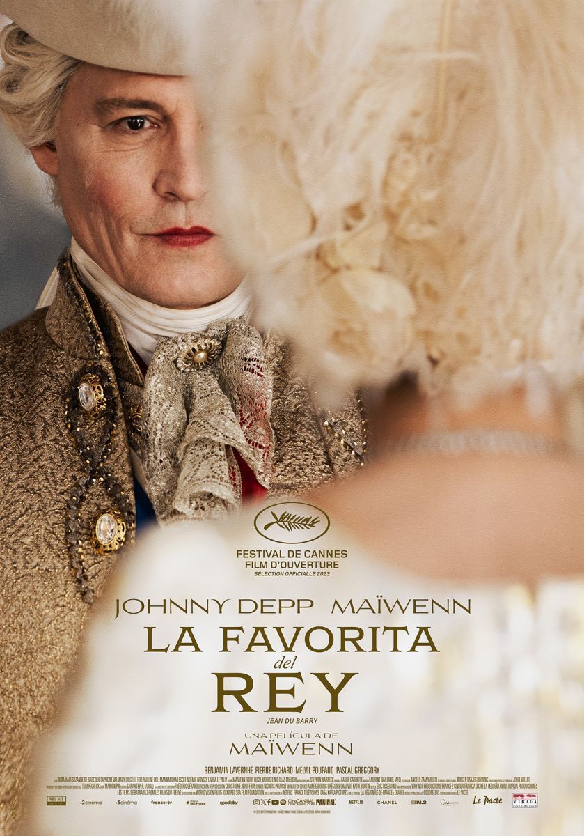 CrItica de "La favorita del Rey":  Jeanne du Barry  y una decepcionante  historia con  Johnny Depp