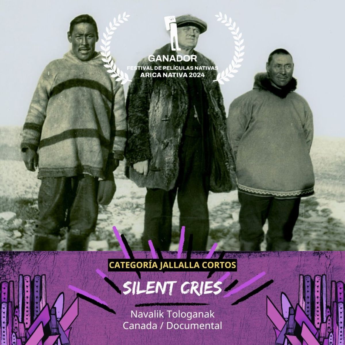 Todas las películas ganadoras del 19 Festival de Películas Arica Nativa 2024