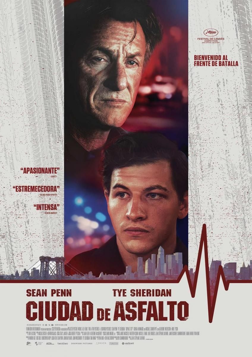 Crítica de “Ciudad de asfalto”: Tye Sheridan y Sean Penn en una cruda exploración del drama paramédico