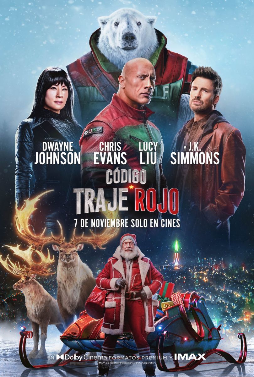 Crítica de “Código: Traje rojo”: Dwayne Johnson y Chris Evans en una buddy movie navideña