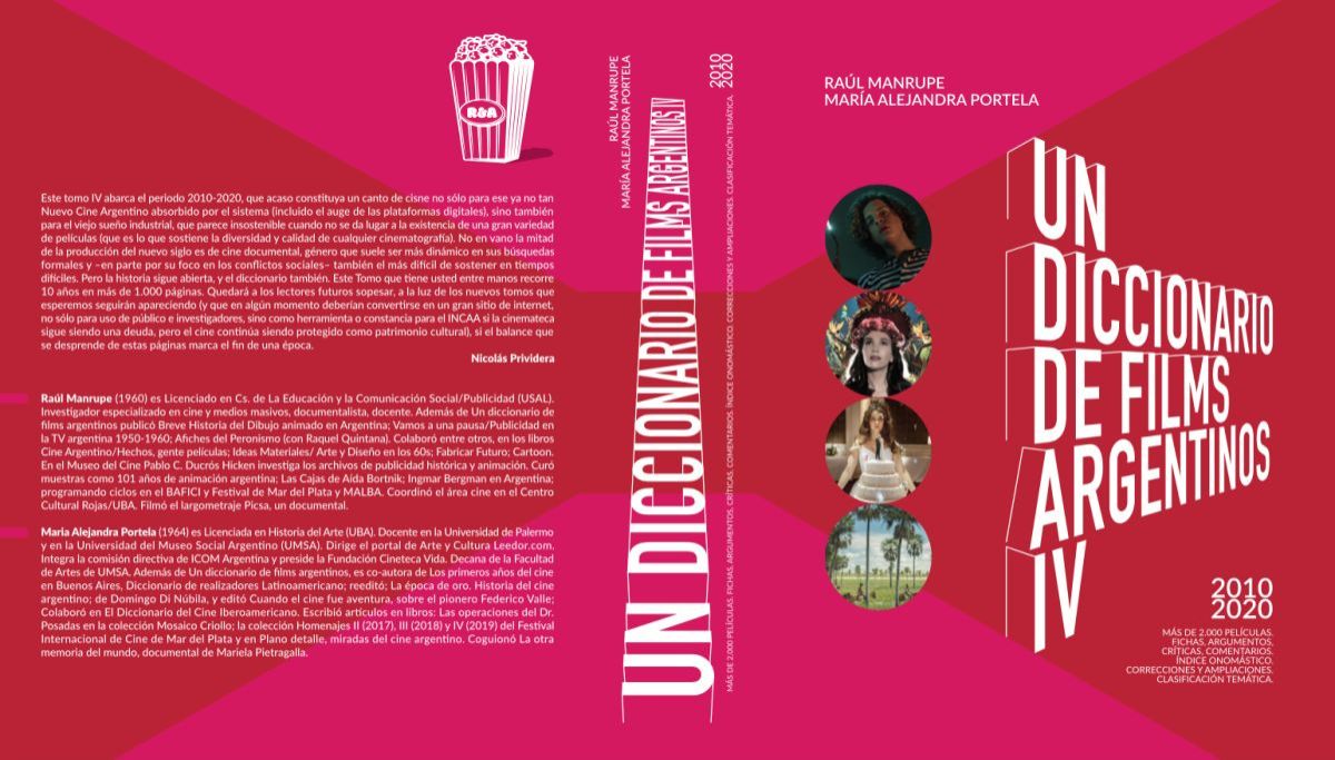 “Un diccionario de films argentinos IV”: Más de 2.400 películas reseñadas en una obra imprescindible