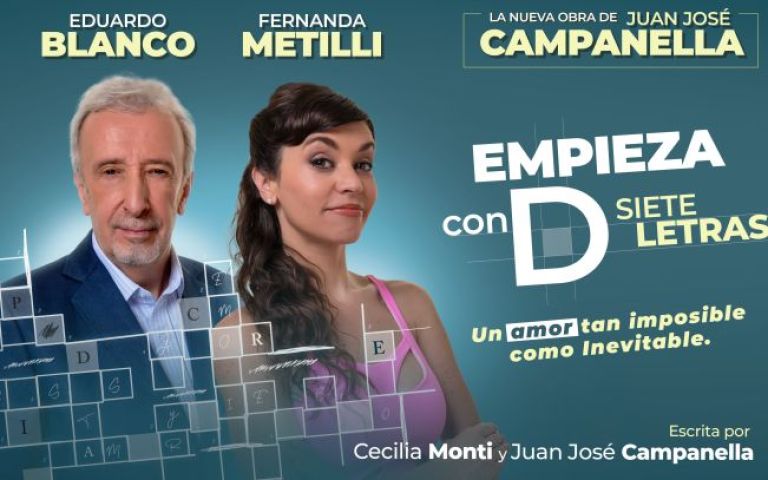 Eduardo Blanco emprende un entrañable crucigrama escénico a través de “Empieza con D, siete letras”