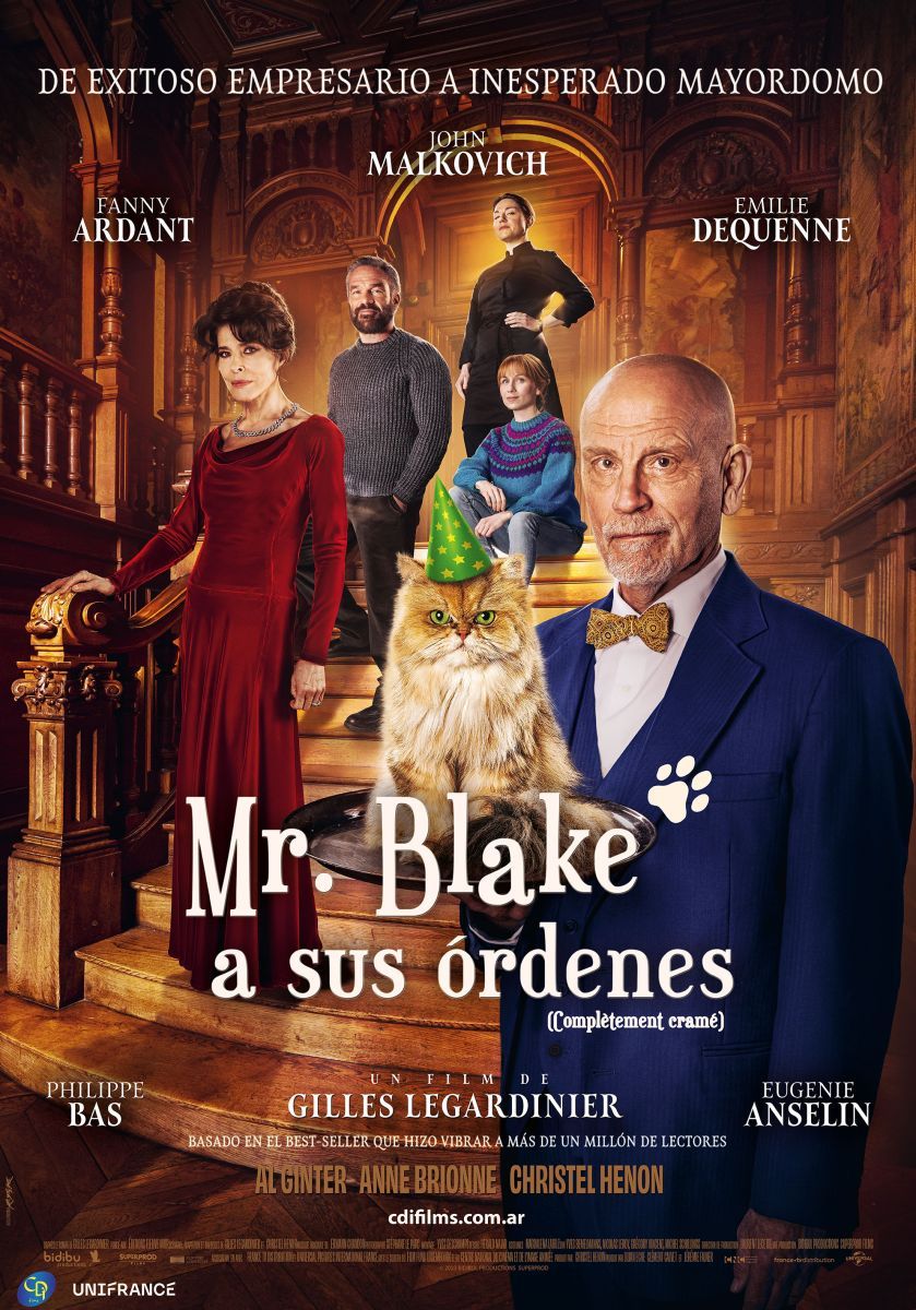 Crítica de "Mr. Blake a sus órdenes": Una entrañable comedia francesa con John Malkovich y Fanny Ardant