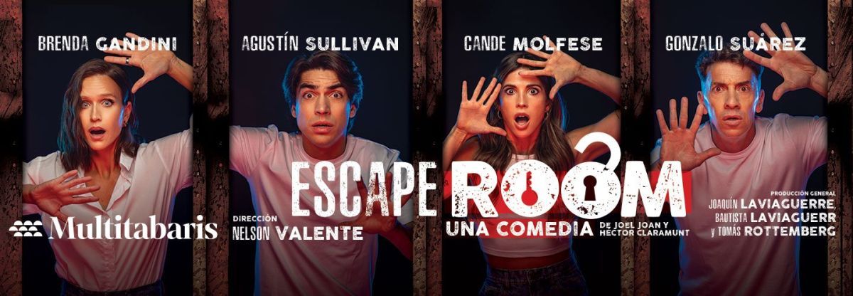 “Escape Room”: la delirante comedia que pone en juego el ingenio y la amistad en Avenida Corrientes