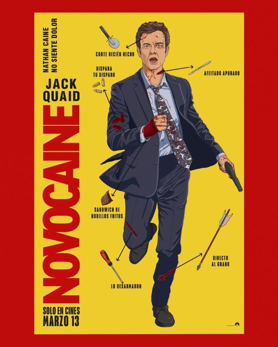 Crítica de “Novocaine, sin dolor”: Película de acción protagonizada por Jack Quaid