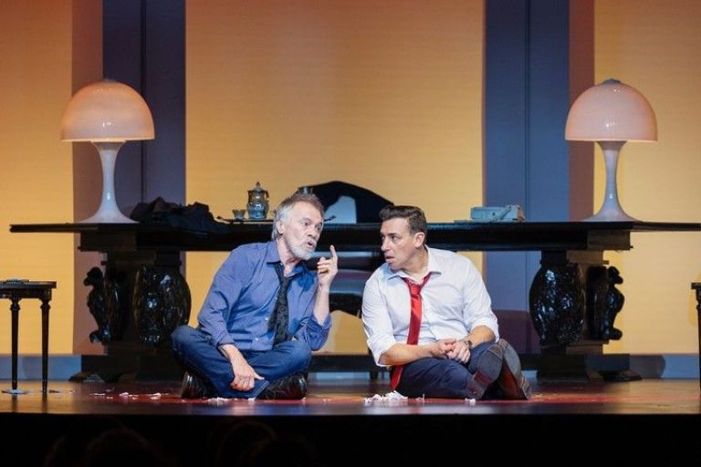 “Mi Querido Presidente”, un duelo de humor y poder en escena, con Miguel Ángel Solá y Maxi De La Cruz  