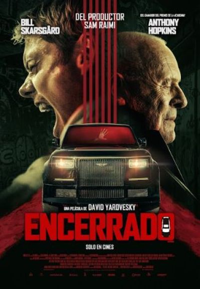 Crítica de “Encerrado”: Bill Skarsgård y Anthony Hopkins en la remake de “4x4”
