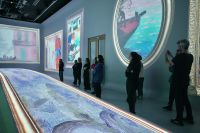 Una experiencia inmersiva revive la obra de Quinquela Martín en el Palacio Libertad