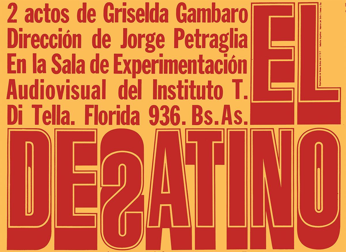 "Esto es teatro": una exposición en el Museo Moderno sobre la escena experimental argentina