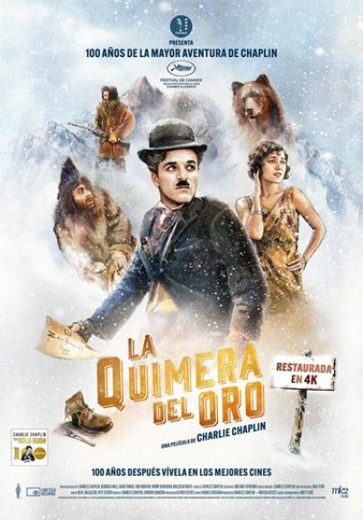 “La quimera del oro”, de Chaplin, regresa remasterizada en 4K a los cines de Latinoamérica