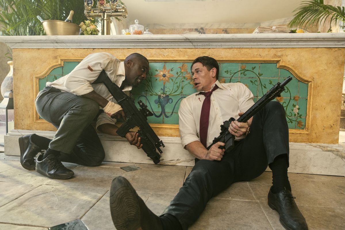 Crítica de “Jefes de Estado”: Idris Elba y John Cena en una buddy movie de presidentes