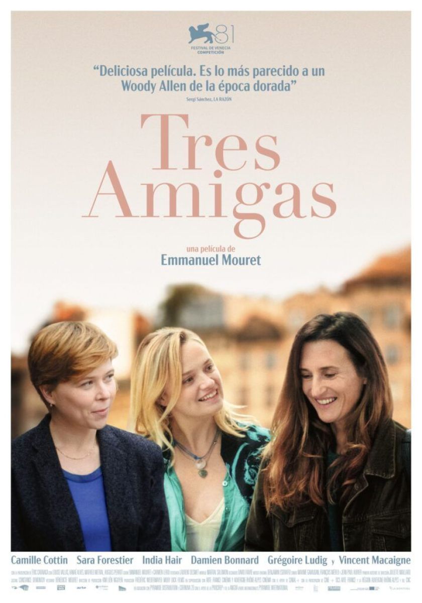 Crítica de “Tres amigas”: El amor después del amor, según Emmanuelle Mouret