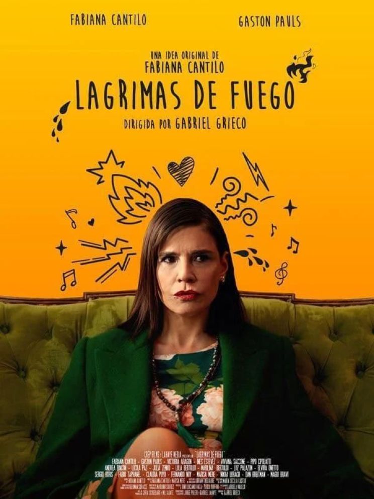 Crítica de "Lágrimas de fuego": Fabiana Cantilo en una película que se prende fuego sola