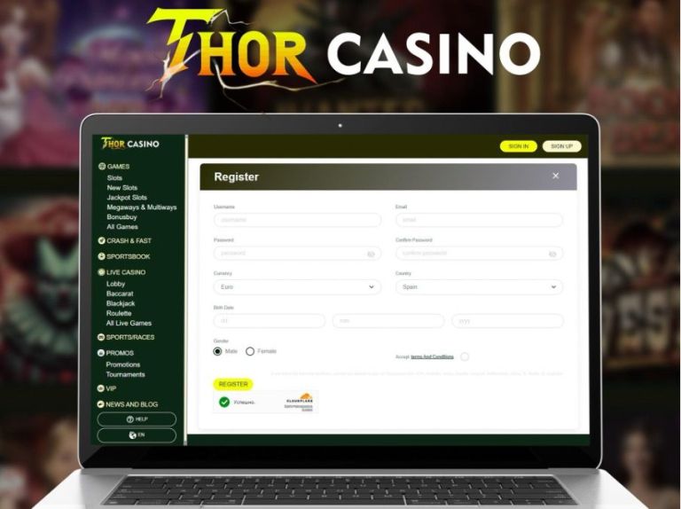 nieuwste Thorfortune Casino storting-matchbonus banner