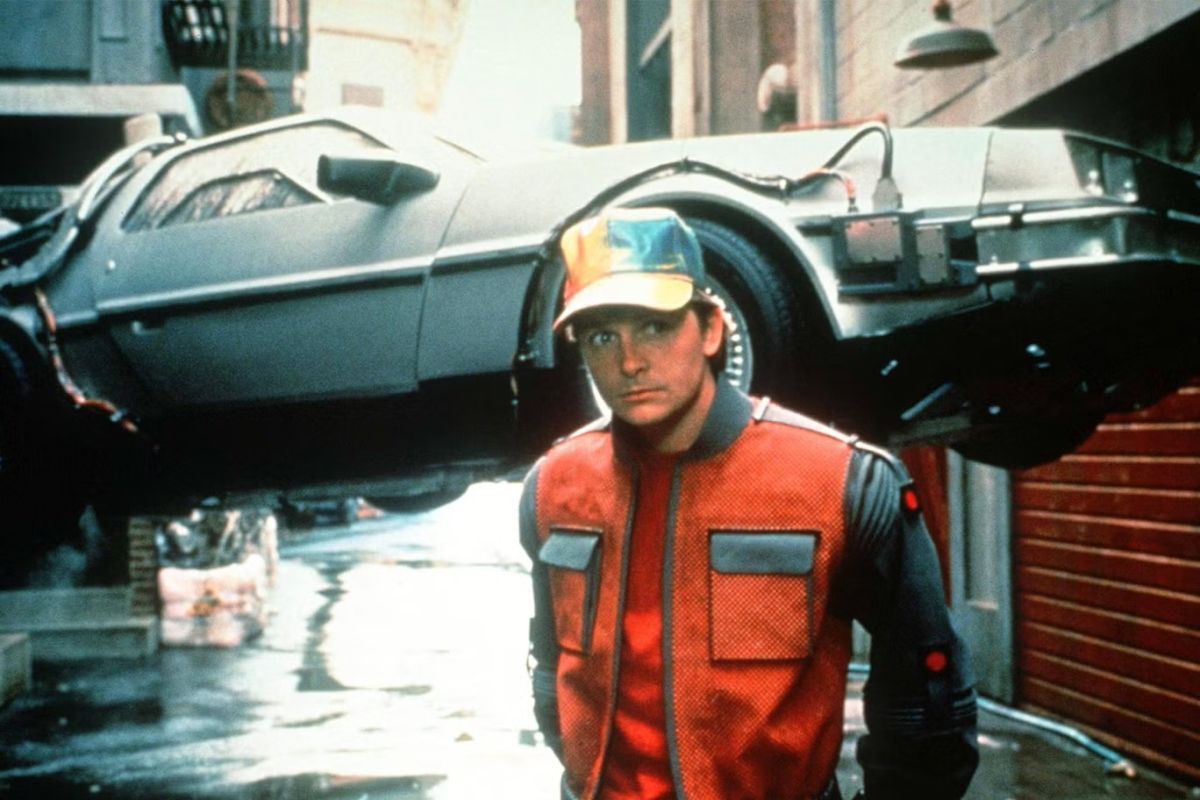 DeLorean de Volver al Futuro llega a Buenos Aires