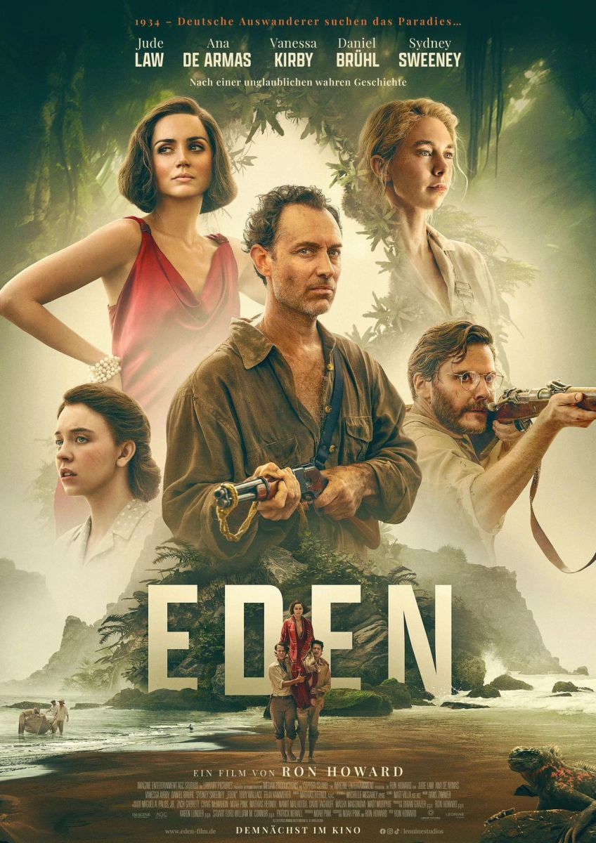 Crítica de “Edén”: El paraíso imperfecto de Ron Howard con Jude Law y Sydney Sweeney