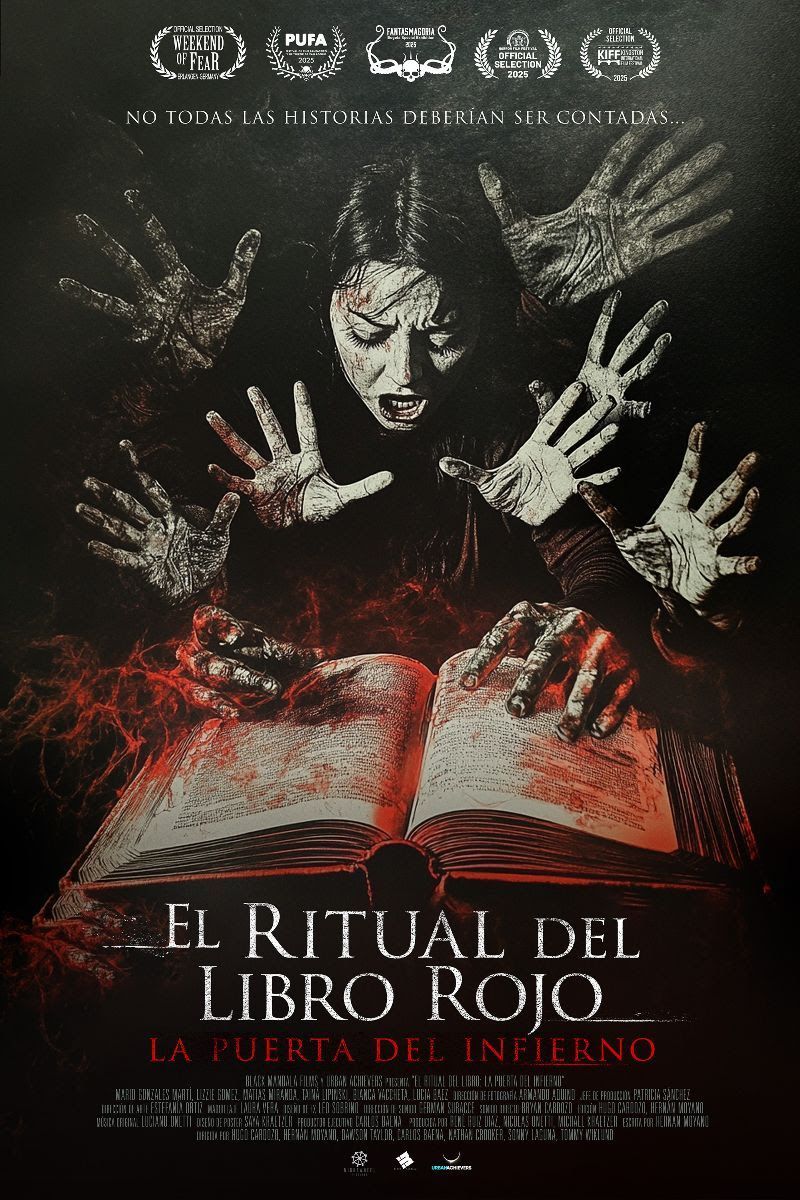 Critica a “El ritual del libro rojo: La puerta del infierno”, una antología  creativa y bien hecha | EscribiendoCine, image size:800x1200