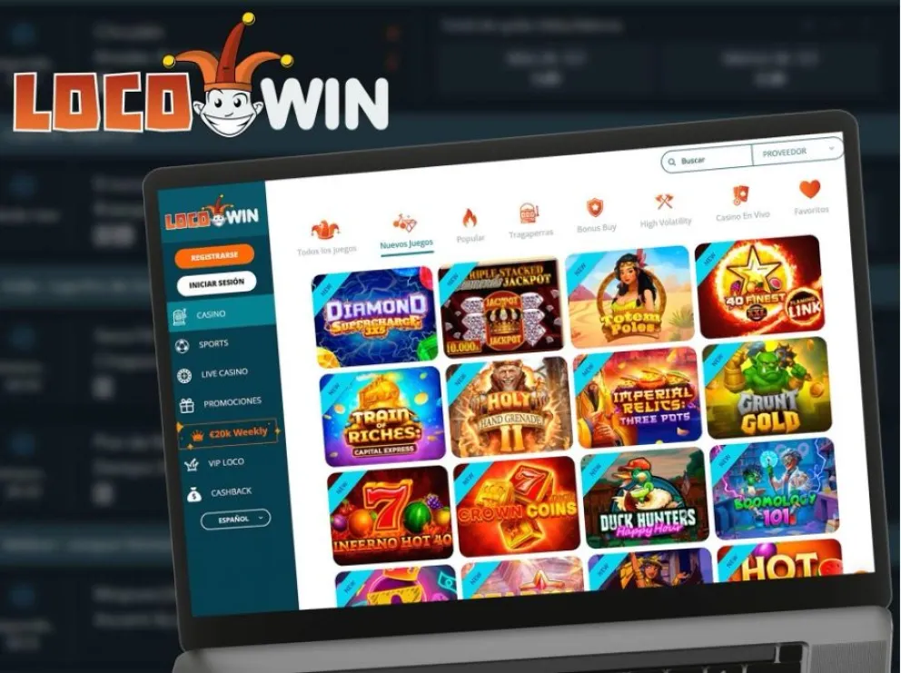 Screenshot der Locowin App-Oberfläche