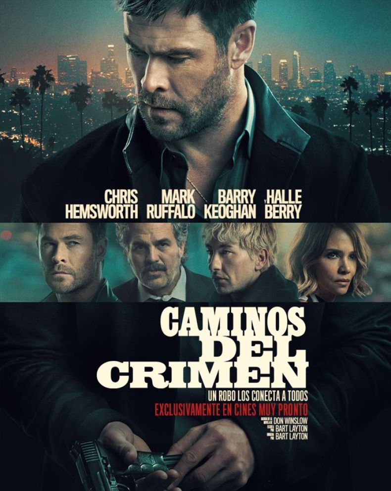 Crítica de “Caminos del crimen”: Policial con Chris Hemsworth, Mark Ruffalo y Halle Berry